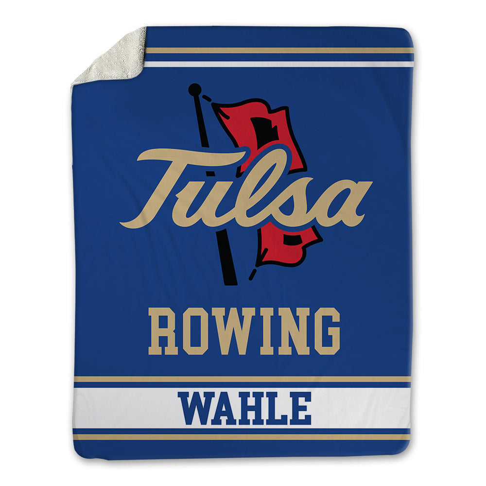 Tulsa - NCAA Women's Rowing : Sydney Wahle - Blanket-0