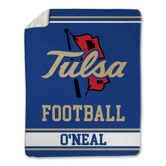 Tulsa - NCAA Football : Troop O'Neal - Blanket-0