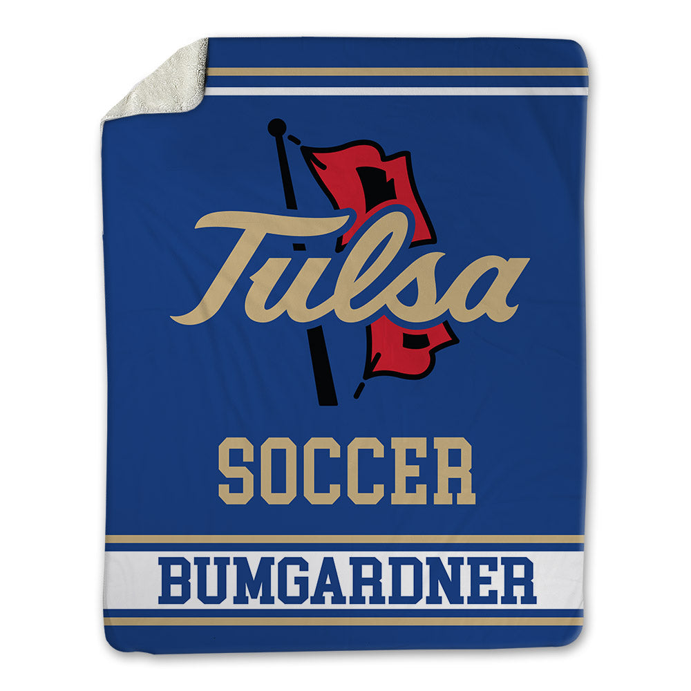Tulsa - NCAA Women's Soccer : Brooklyn Bumgardner - Blanket-0