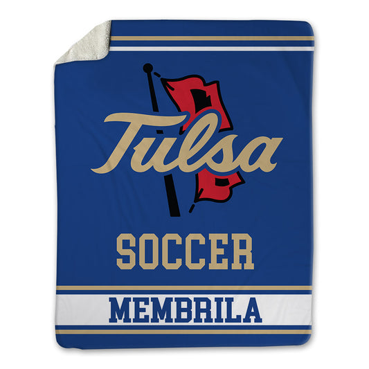 Tulsa - NCAA Men's Soccer : Aimar Membrila - Blanket-0