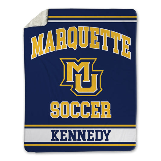 Marquette - NCAA Women's Soccer : Aeryn Kennedy - Blanket-0