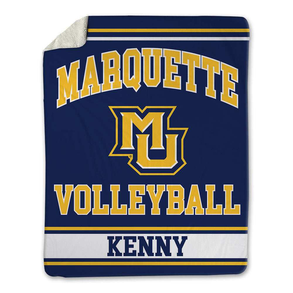 Marquette - NCAA Women's Volleyball : Calli Kenny - Blanket-0