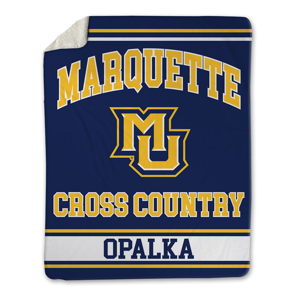 Marquette - NCAA Women's Cross Country : Allie Opalka - Blanket-0