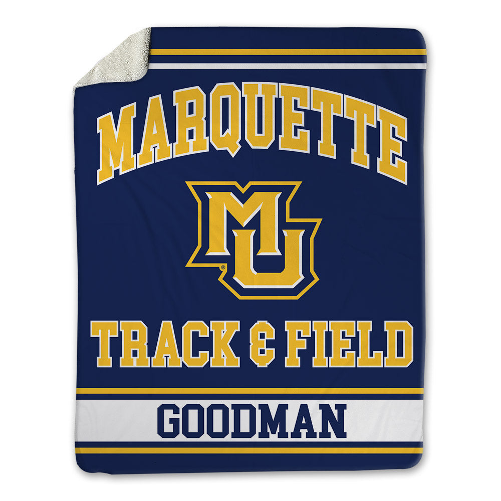 Marquette - NCAA Men's Track & Field : Logan Goodman - Blanket-0