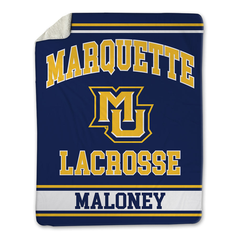 Marquette - NCAA Men's Lacrosse : Colin Maloney - Blanket-0
