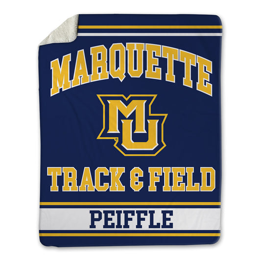 Marquette - NCAA Women's Track & Field : Norah Peiffle - Blanket-0