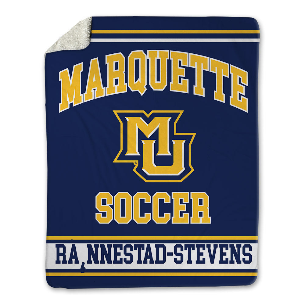 Marquette - NCAA Men's Soccer : Tristan Ronnestad-Stevens - Blanket-0