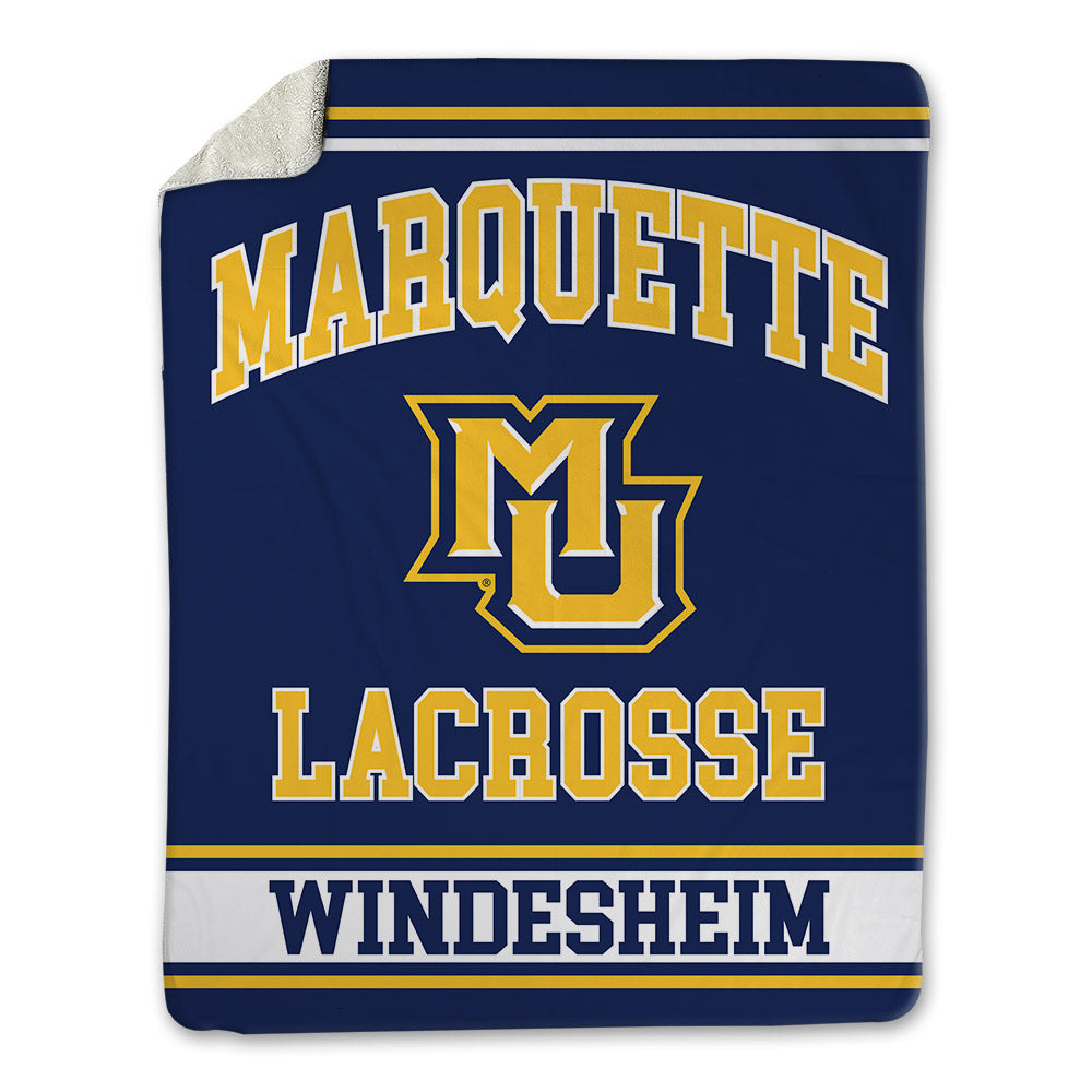 Marquette - NCAA Women's Lacrosse : Gabby Windesheim - Blanket-0
