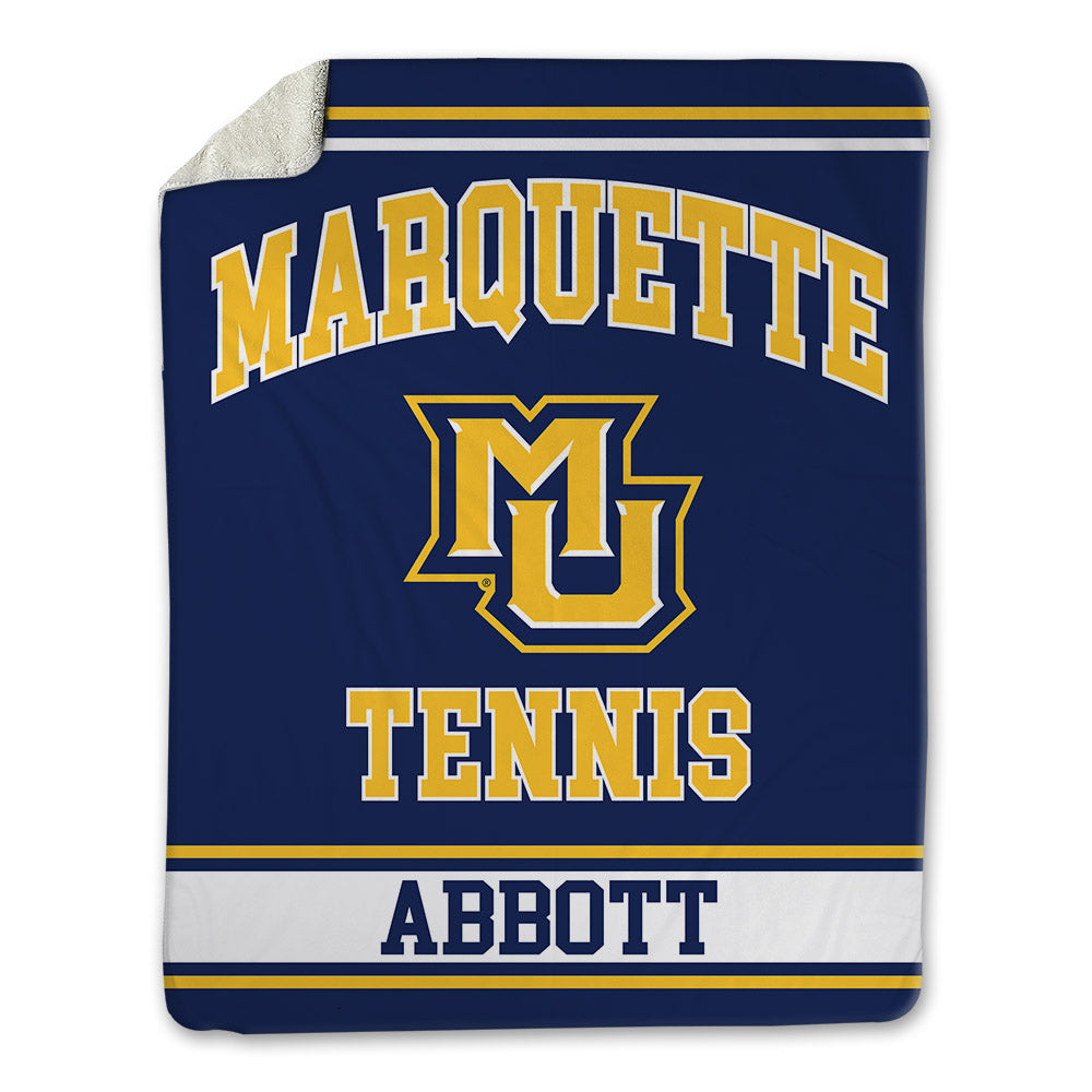 Marquette - NCAA Women's Tennis : Aiyana Abbott - Blanket-0