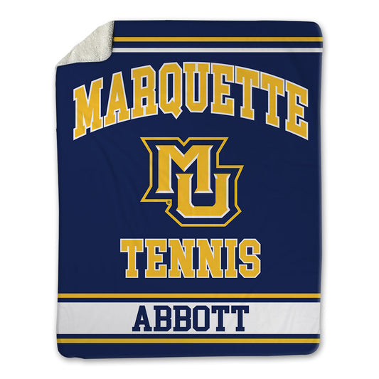 Marquette - NCAA Women's Tennis : Aiyana Abbott - Blanket-0