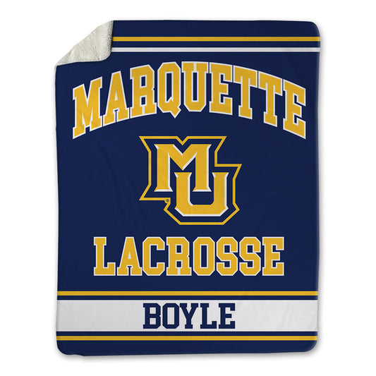 Marquette - NCAA Men's Lacrosse : Brenden Boyle - Blanket-0