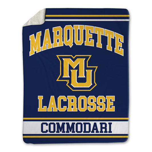 Marquette - NCAA Women's Lacrosse : Adrianna Commodari - Blanket-0