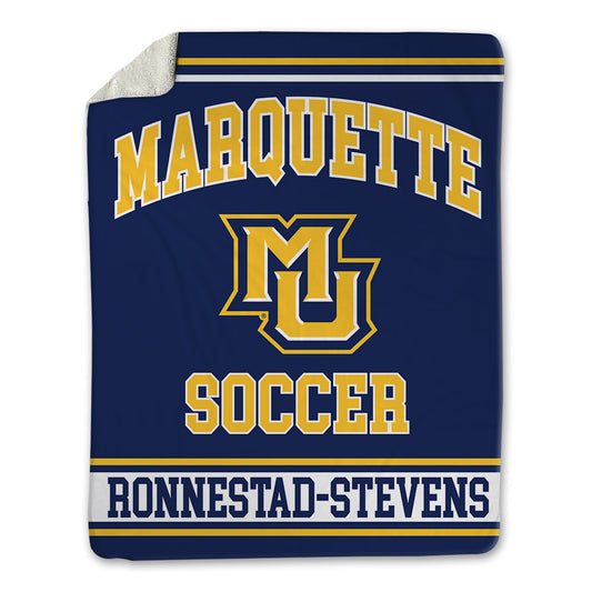 Marquette - NCAA Men's Soccer : Tristan Ronnestad-Stevens - Blanket-0