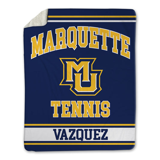 Marquette - NCAA Men's Tennis : Ivan Vazquez - Blanket-0