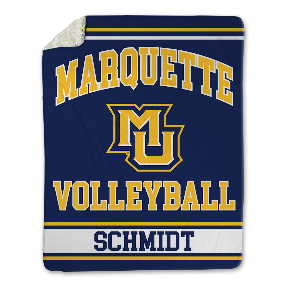 Marquette - NCAA Women's Volleyball : Keira Schmidt - Blanket-0