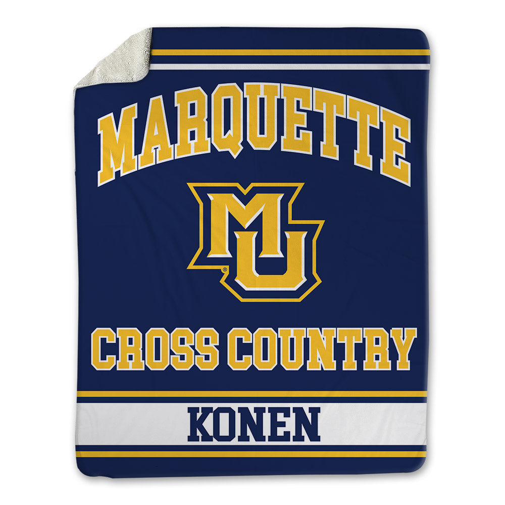 Marquette - NCAA Women's Cross Country : Gianna Konen - Blanket-0