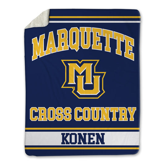 Marquette - NCAA Women's Cross Country : Gianna Konen - Blanket-0