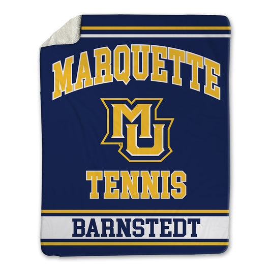 Marquette - NCAA Women's Tennis : Elise Barnstedt - Blanket-0