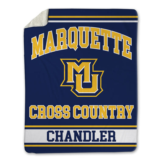 Marquette - NCAA Men's Cross Country : Sam Chandler - Blanket-0