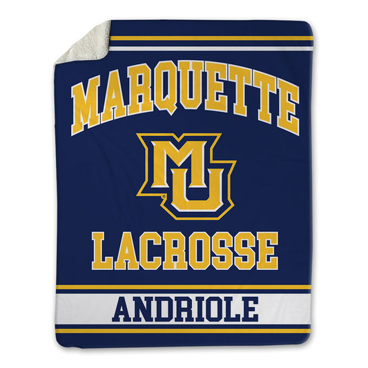 Marquette - NCAA Men's Lacrosse : Thomas Andriole - Blanket-0