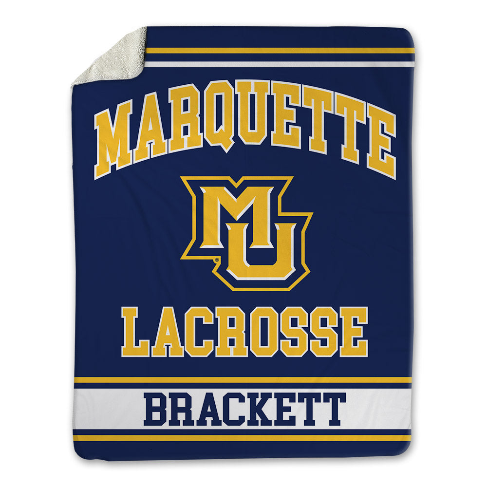Marquette - NCAA Women's Lacrosse : Abigail Brackett - Blanket-0
