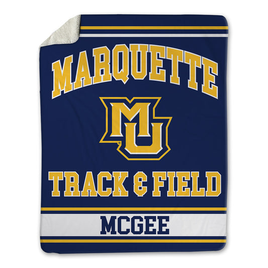 Marquette - NCAA Men's Track & Field : Franklin McGee - Blanket-0