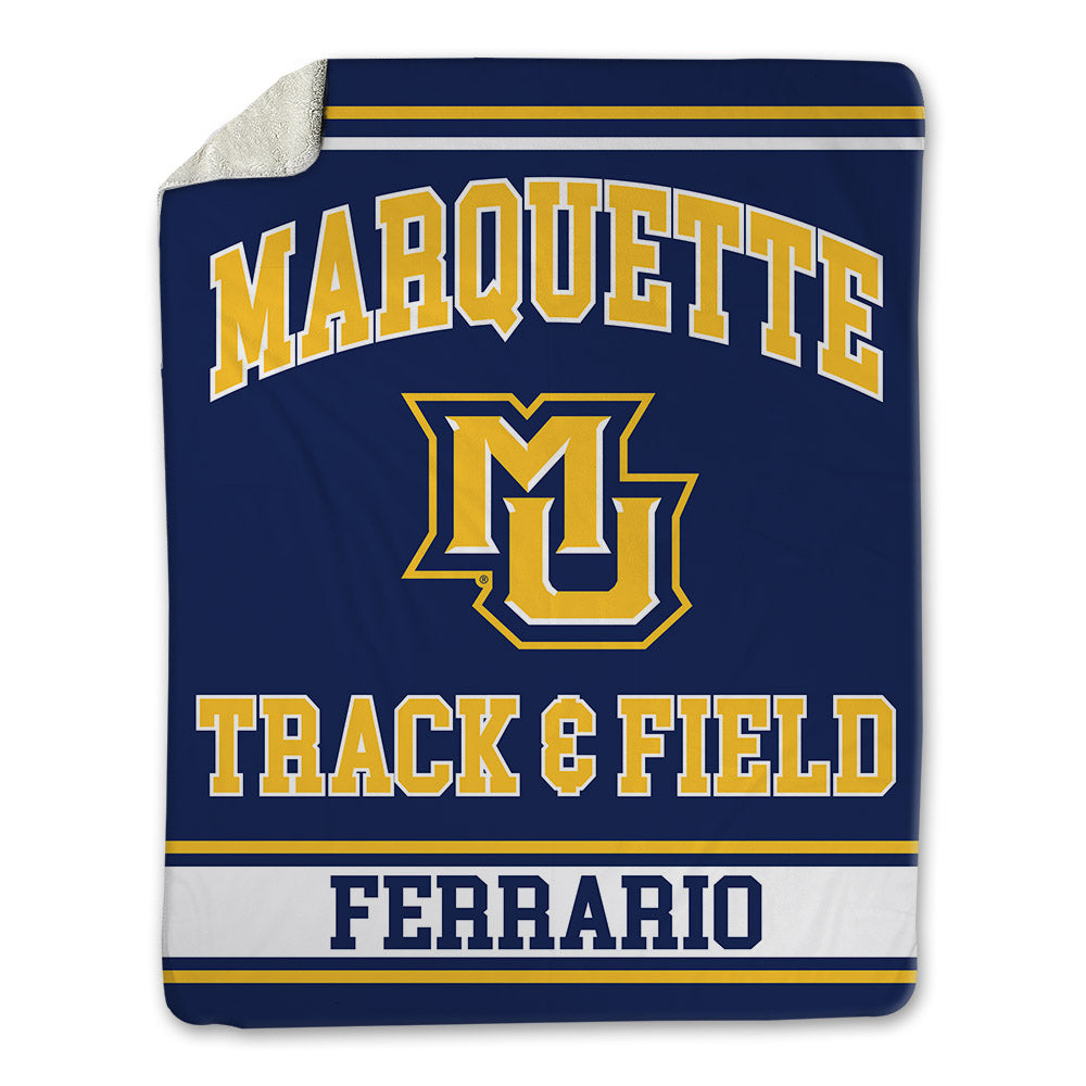 Marquette - NCAA Men's Track & Field : Matthew Ferrario - Blanket-0