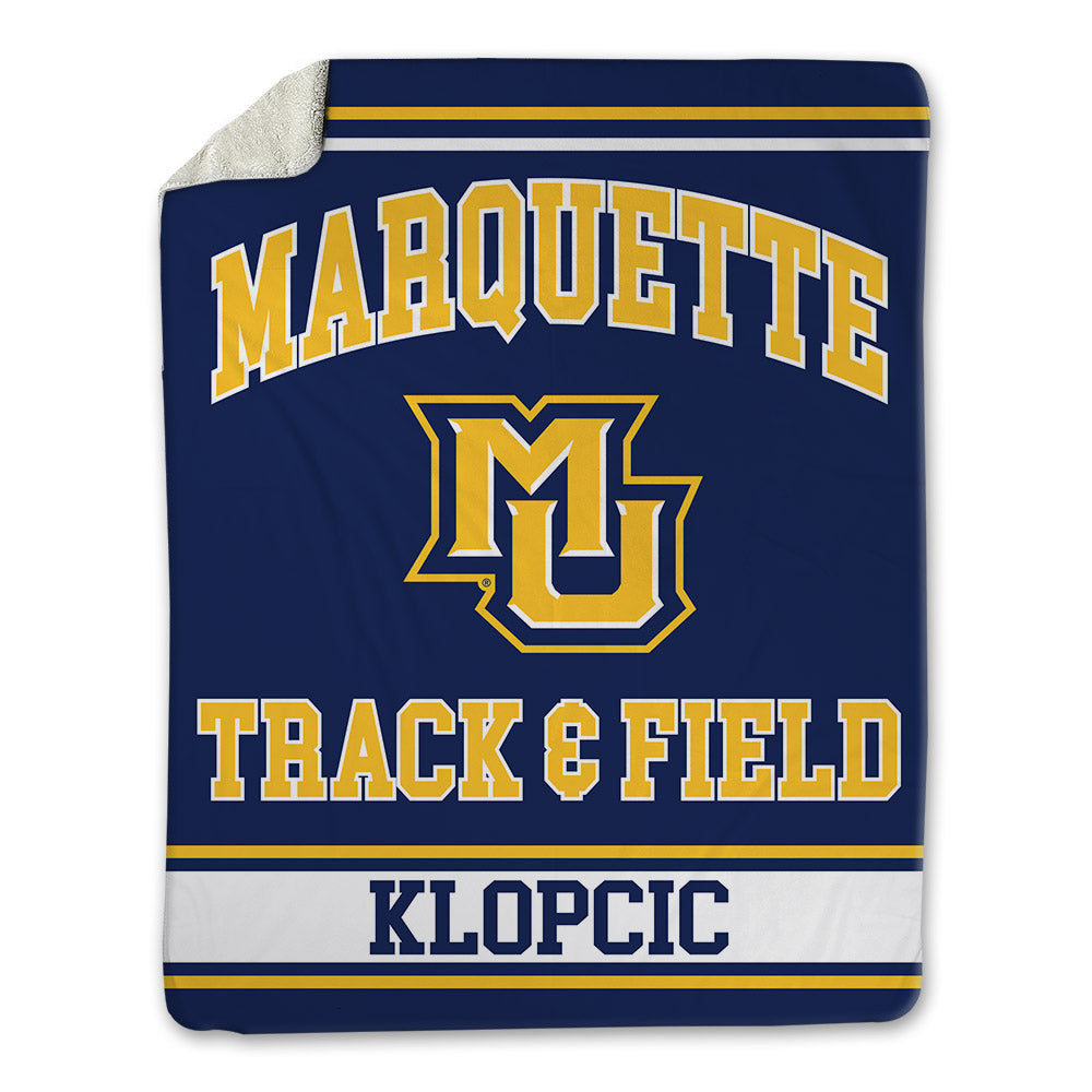 Marquette - NCAA Men's Track & Field : Andrew Klopcic - Blanket-0