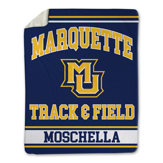 Marquette - NCAA Men's Track & Field : John Moschella - Blanket-0