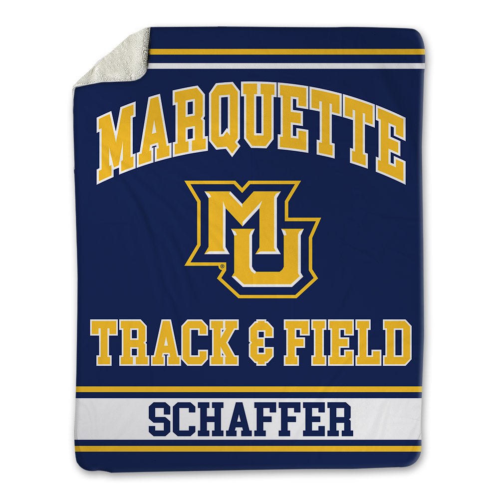 Marquette - NCAA Women's Track & Field : Haley Schaffer - Blanket-0