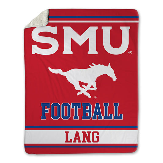 SMU - NCAA Football : Jahkai Lang - Blanket-0