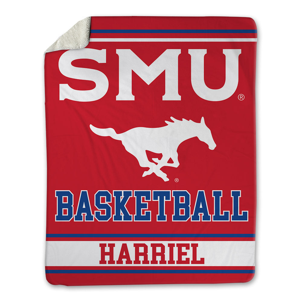 SMU - NCAA Women's Basketball : Jzaniya Harriel - Blanket-0