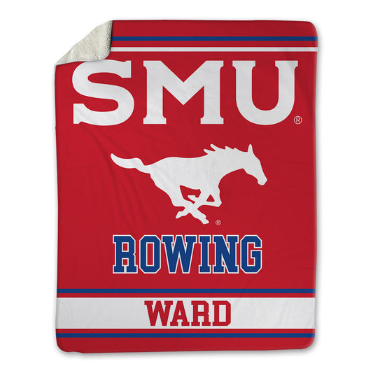 SMU - NCAA Women's Rowing : Julia Ward - Blanket-0