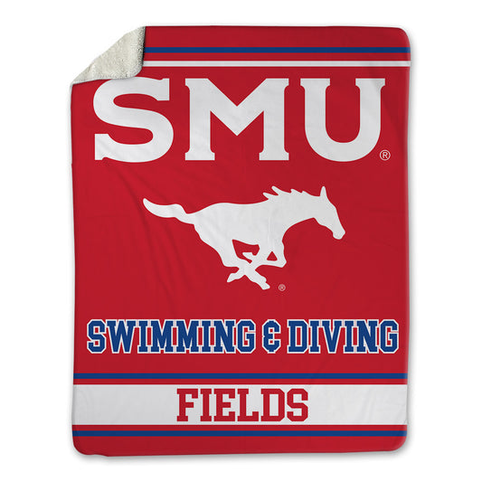 SMU - NCAA Women's Swimming & Diving : Karsten Fields - Blanket-0