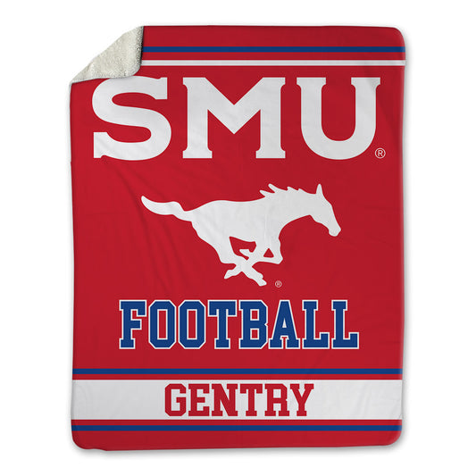 SMU - NCAA Football : Zadian Gentry - Blanket-0