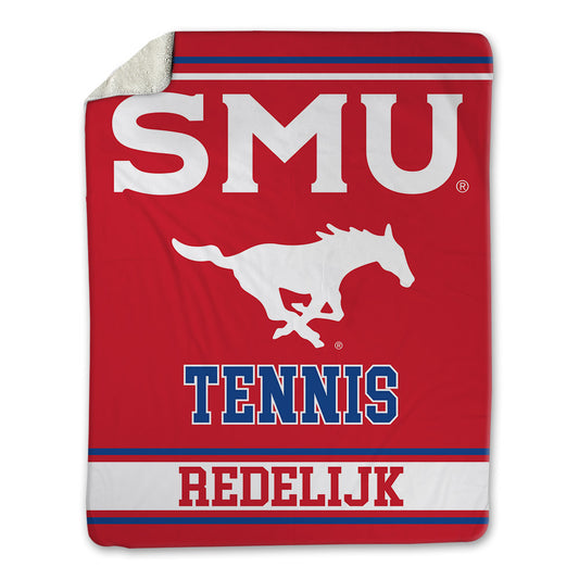 SMU - NCAA Men's Tennis : Jordi Redelijk - Blanket-0