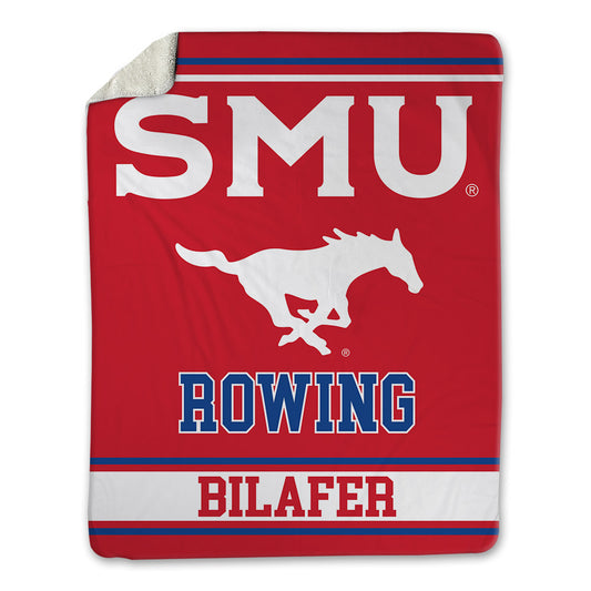 SMU - NCAA Women's Rowing : Lauren Bilafer - Blanket-0