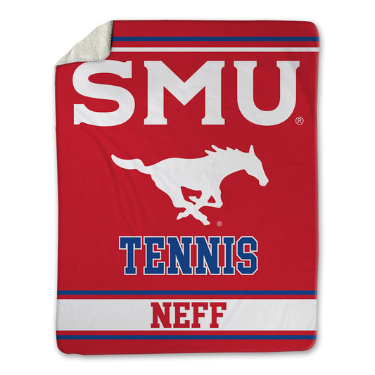 SMU - NCAA Men's Tennis : Adam Neff - Blanket-0