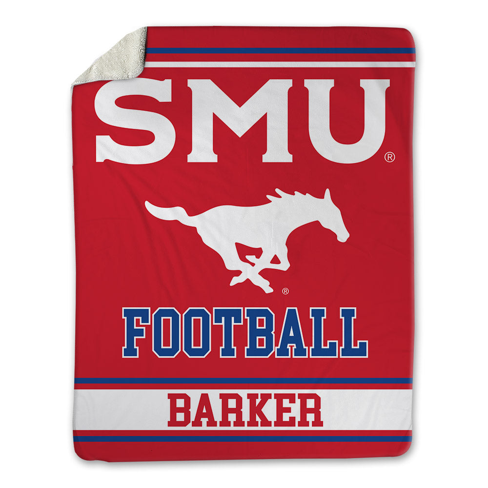 SMU - NCAA Football : Zakye Barker - Blanket-0