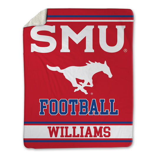 SMU - NCAA Football : Pj Williams - Blanket-0