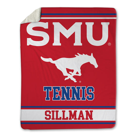 SMU - NCAA Men's Tennis : Kyle Sillman - Blanket-0