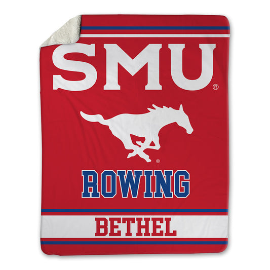 SMU - NCAA Women's Rowing : Avery Bethel - Blanket-0