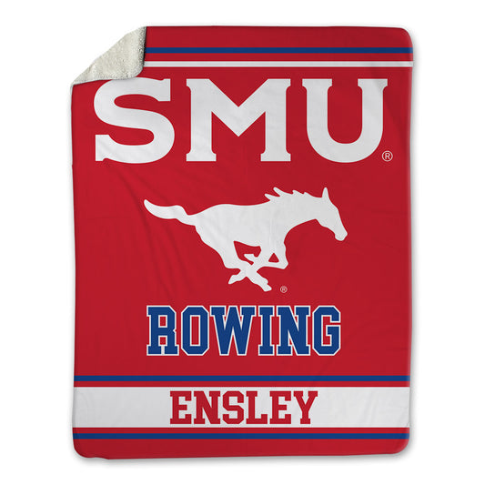 SMU - NCAA Women's Rowing : Anne Ensley - Blanket-0