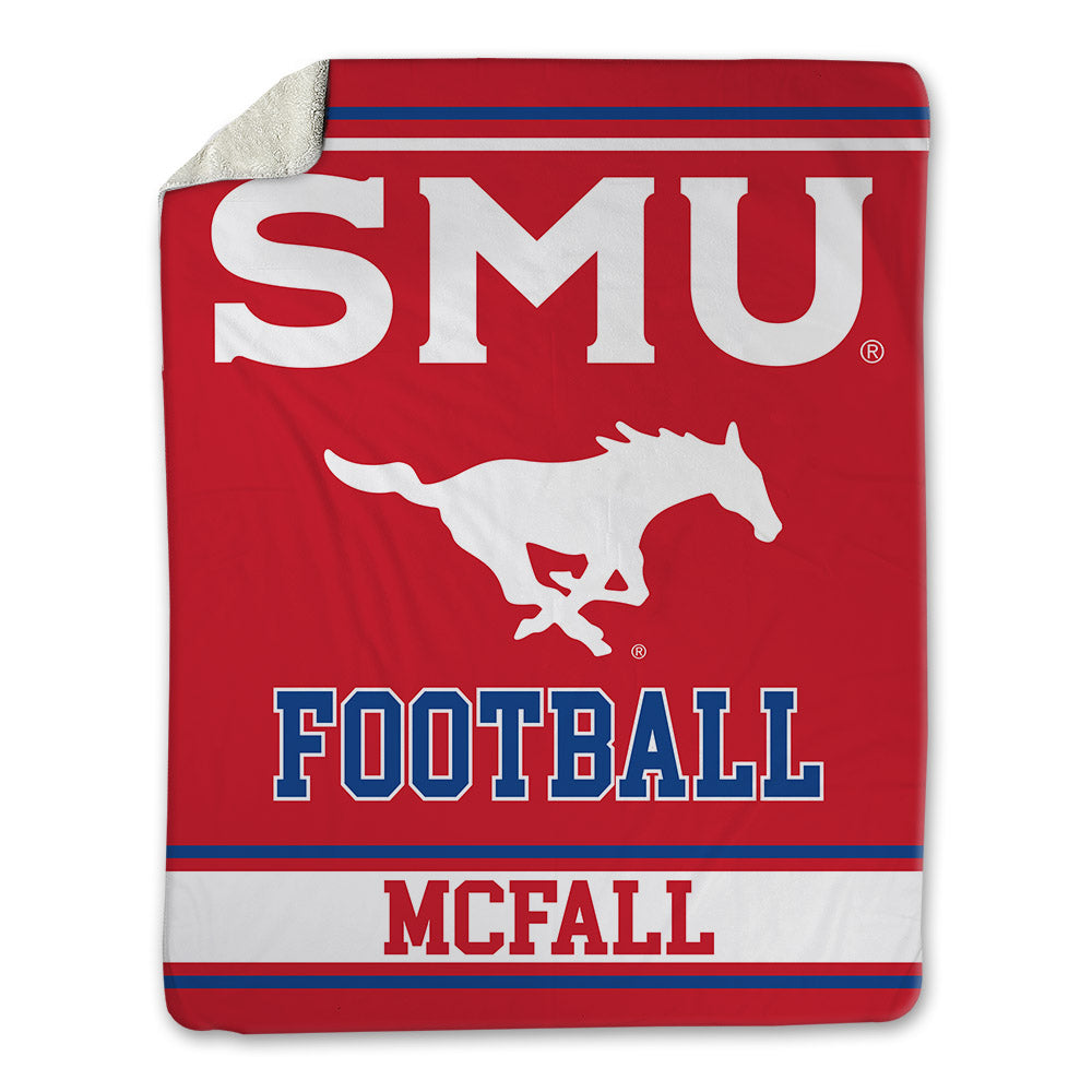 SMU - NCAA Football : Derrick McFall - Blanket-0