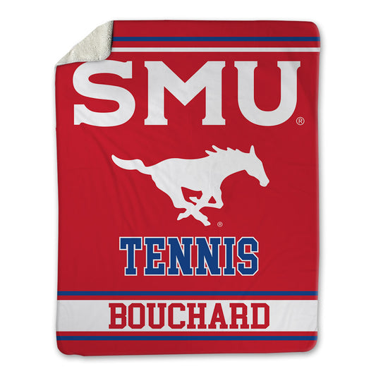 SMU - NCAA Women's Tennis : Cambelle Bouchard - Blanket-0