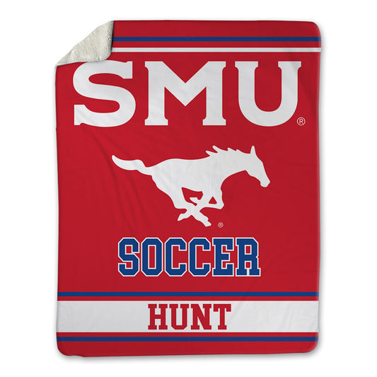 SMU - NCAA Men's Soccer : Knobel Hunt - Blanket-0