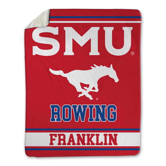 SMU - NCAA Women's Rowing : Victoria Franklin - Blanket-0