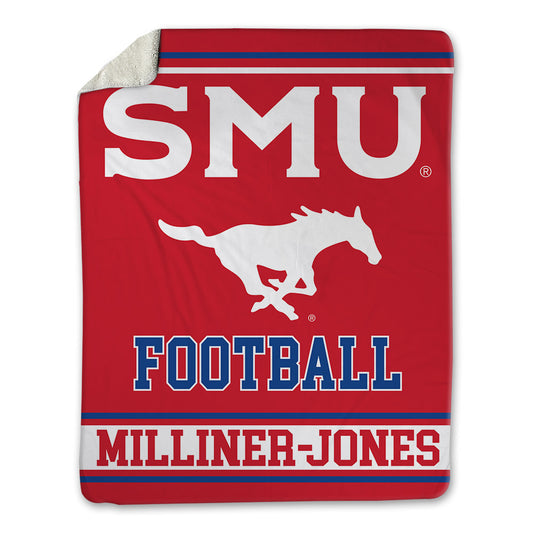 SMU - NCAA Football : Jaden Milliner-Jones - Blanket-0