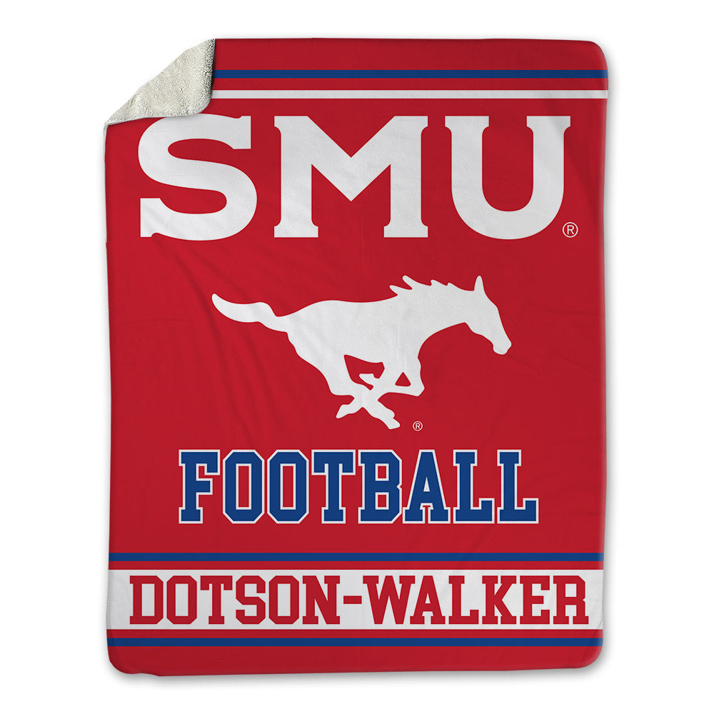 SMU - NCAA Football : Ka'Davion Dotson-Walker - Blanket-0