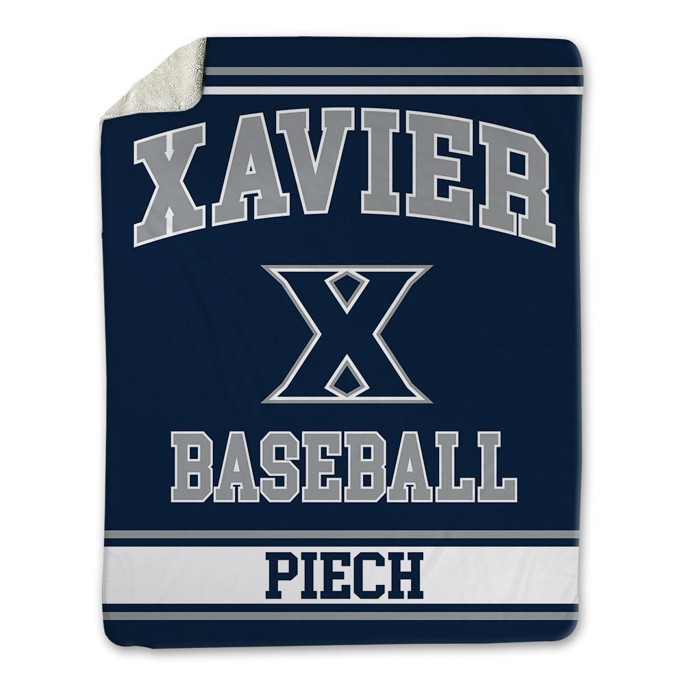 Xavier - NCAA Baseball : Ryan Piech - Blanket-0